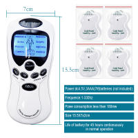Masajeador Eléctrico De Doble Salida Para Relajación Corporal Y Terapia De Músculos Estimulador EMS Con 8 Modos Y 15 Niveles De Fuerte - details 17
