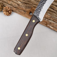 Cuchillo De Fruta Para Banano Y Durazno Cuchillo De Cocina De Acero Inoxidable Forjado Con Mango De Madera Herramienta De Cocina Chef - details 9