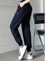 High-Waist Yoga Pants Para Mujer Quick-Drying Con Bolsillos Diagonal De Comodidad Todas Las Estaciones Deporte Estilo Jogger De Pierna Larga - details 4