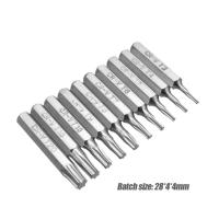 Juego De 10 Piezas De Bits CR-V T3 T4 T5 T6 T7 T8 T9 T10 T15 T20 Herramienta De Reparación Móvil Material De Acero Cromo Vanadio Multifuncional - details 7