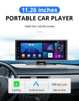 Juguete De Coche Portátil IPS Táctil 11.26 Pulgadas Reproductor Multimedia 4K DVR Con Wireless CarPlay/Android Auto Dual Lente Grabadora De Conducción - details 2