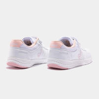 Deportivas Joma blancas con logo rosa cierre velcro escolares mod. Harvard JR - details 2