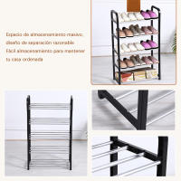 OFERA de nueva Estante de zapatos para el hogar,Armario de zapatos,Estante de almacenamiento,Estante de zapatos simple,Armario de almacenamiento de zapatos,Estante de almacenamiento en el suelo,Estante para zapatos - details 4