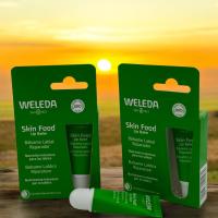 Bálsamo labial Skin food Weleda, labios secos y agrietados, hidratación, bálsamo reparador, lip balm weleda - details 1