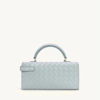 Bolso Bandolera De Cuero Sintético Tejido Keyla Para Mujer Con Correa Ajustable Estilo Bohemio Para Playa Diseñador - details 10