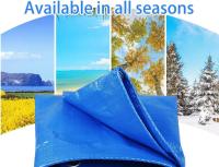 Lona Impermeable Reforzada  Azul – Multiusos para, Moto, Madera, Camping y Protección Exterior - details 0