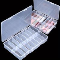 Caja De Almacenamiento Para Uñas Postizas De Acrílico Transparente Caja Vacía De Alta Calidad Organizador De Manicura Para Uñas Postizas De Presión Artificial - details 0