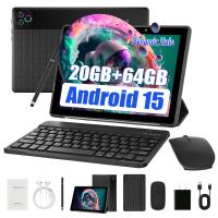 URAO Tableta Android 15 De 10.1 Pulgadas Con 20GB RAM 64GB ROM Cámara Dual Teclado/Carcasa/Mouse/Stylus/Altavoz Incluidos - details 0