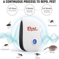 Repelente Ultrasonido Para Mascotas 1PCS Control Effecitvo De Plagas En Interiores Para El Hogar Cocina Oficina Hotel Y Almacén Protección Contra Mosquitos Y Ratones - details 2