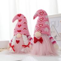 Muñeco De Tela Hecho a Mano Sin Cara Para Decoración De Casa Y Regalos De San Valentín Muñeco De Nada Rudolph Ornamento De Boda - details 1