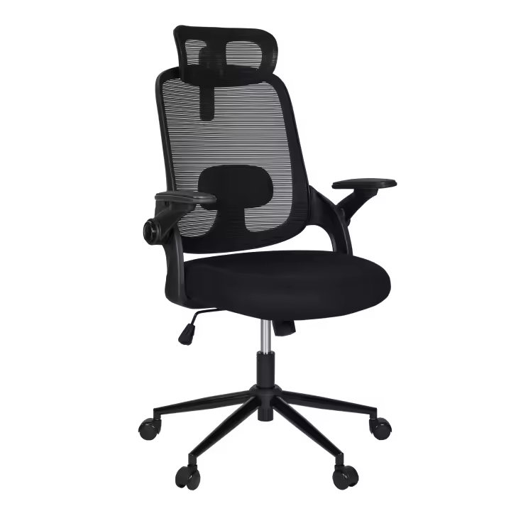 Silla de Oficina Ergonómica, de Escritorio, Ejecutiva, Giratoria con Ruedas, de Juegos, de Malla Transpirable, con Reposacabezas y Apoyabrazos Ajustables, Soporte Lumbar para Oficina, Casa - 1