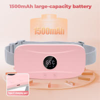 Cinturón Calentador De Uterus Multifuncional Relajación Y Masaje De Cintura Con Vibration Calor Comprimido Para Abdomen - details 10