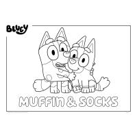 Lisciani Puzzle Bluey 24 piezas 70x50cm, Puzzle Grande Maxi Floor 2 en 1 Cara para Colorear, Para Niños y Niñas de 2 a 5 años, Puzzles Infantiles Animales Perro, Regalo Cumpleaños - details 2