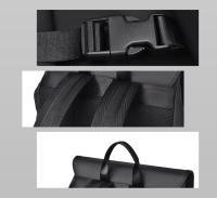 Mochila de moda urbana para hombre, bolso de viaje de gran capacidad, bolso de hombro para ordenador de negocios, mochila informal de moda - details 10