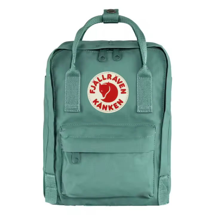 Mochila Verde Fjallraven Kanken Mini Frosted Green 7L Versátil y Resistente - 1