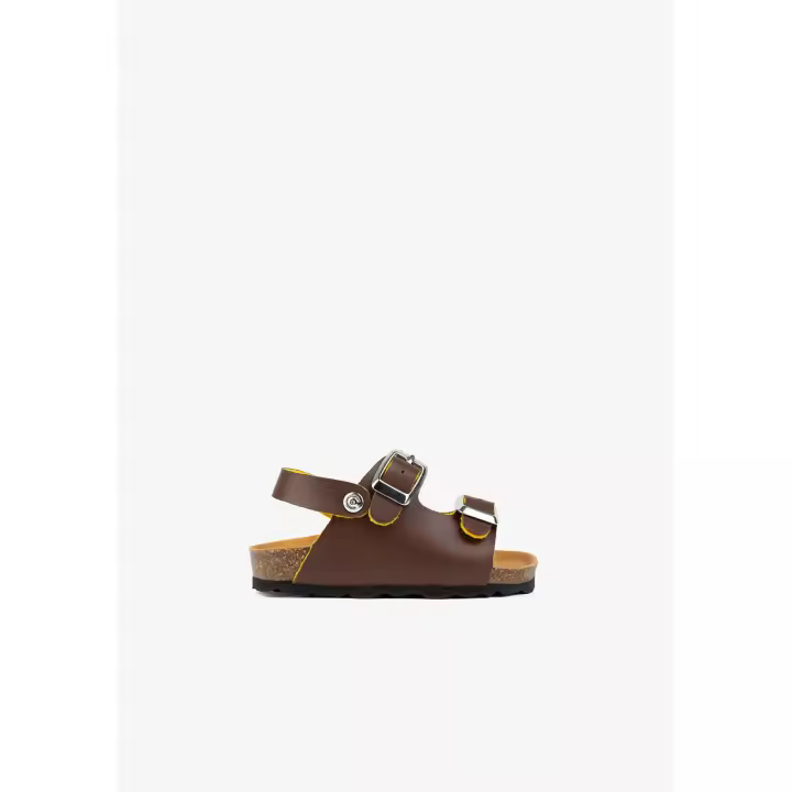 Conguitos - Sandalias verano infantiles cómodas (Marrón / Talla 25) - 1