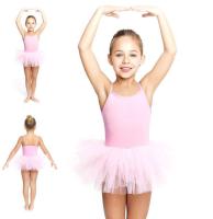 Maillot Ballet Mujer Niña para Danza Bailarina de Tirante Fina con Tutus para Niñas Adultos - details 3