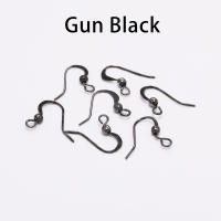 100Pcs Gancho Para Pendientes De 19*18mm En Oro Y Bronce Clavos Para Manualidades De Joyería DIY Componentes De Enlaces Para Oídos - details 4
