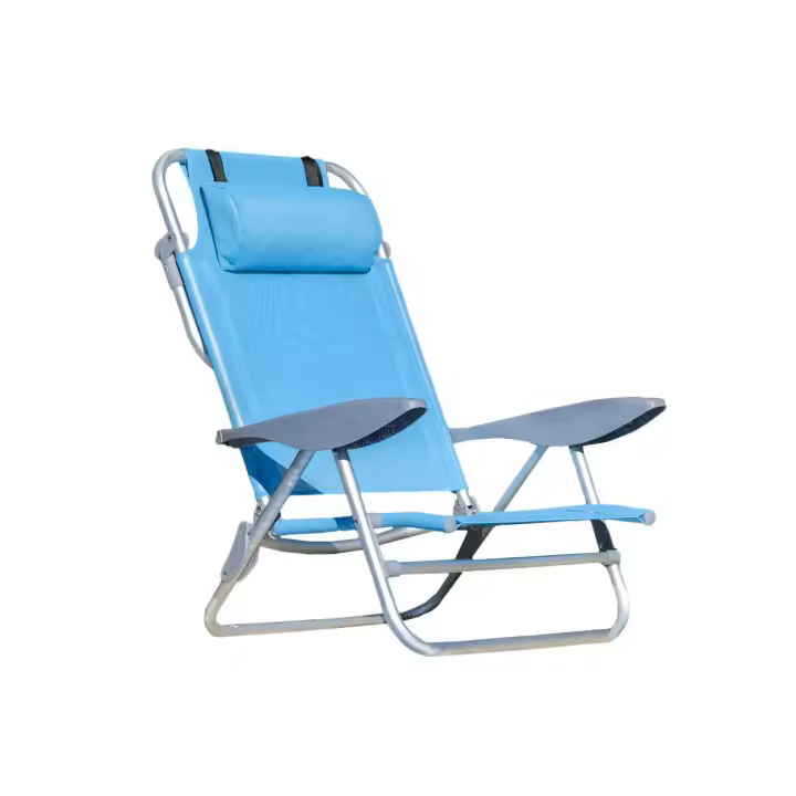 Sun & Surf Silla de Playa Plegable Reclinable con Cojín - 1