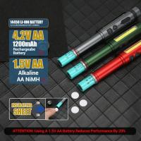 Linterna LED Multifuncional 4 En 1 Super Brillante 365nm UV Cargable Por USB Con Imán En La Punta Y COB Farol Torcha - details 14