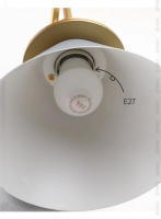 Lámpara De Pared Moderna Y Sencilla Para Sala De Estar Y Dormitorio Luz Creativa Para Fondo Y Pasillo Estilo Nórdico - details 9