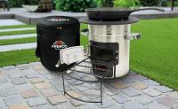 AREBOS Horno Rocket incl. SartÃ©n grill Barbacoa Estufa Rocket Estufa de camping - details 24