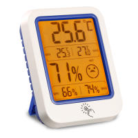 Medidor De Temperatura Y Humedad Digital LCD Estación Climática Doméstica Hygrometer Termómetro Electrónico Para El Hogar - details 0