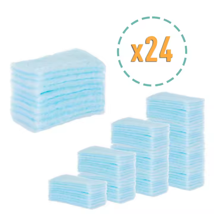 Esponjas Jabonosas Desechables Bebes y Adultos Ortoprime 240u - 1