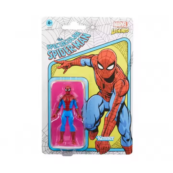 Marvel Leyendas Retro Spiderman 9,5CM KENNER - 1