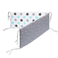 Protector De Cabeza Para Cuna Bumper Anticolisión Y Anticaída Para Bebés Recién Nacidos Cepillo De Cama De Algodón Tamaño 130x30 Unisex Decoración De Habitación Para Bebés - details 6