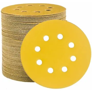 Plato Lija 125mm 8 Agujeros Makita Plato Lija Qwork 125mm 8 Agujeros - Compatible Con Makita BO5030, BO5041 Almohadilla Lijadora Makita