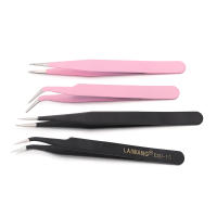 Set De 5 Herramientas Para Joyería DIY Con Aguja Y Punta Redonda Tijeras Y Pinzas Para Reparación De Joyería Herramientas Metálicas De Acero Inoxidable - details 5