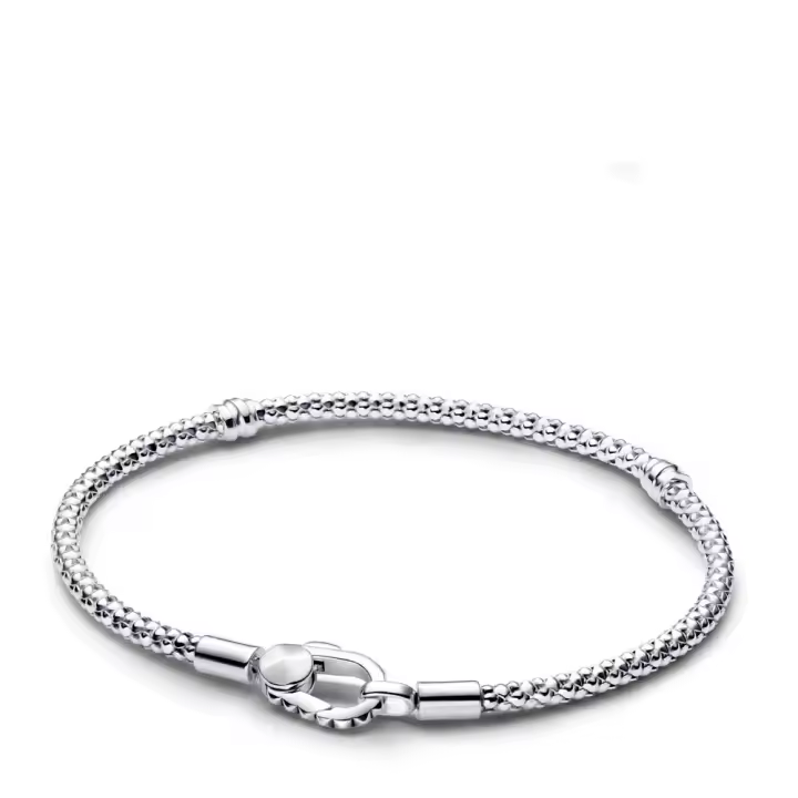 Pandora Pulsera Pandora Moments Cadena & Cierre con Tachuelas 593681C00 , para Mujer - 1