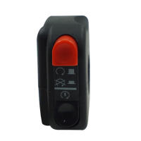 Botón De Inicio Paro Encendido 7/8" Para Manillar De Motocicleta ATV Scooters Montaje En Barra 12V ABS Material Botón Lateral - details 2