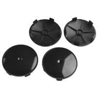 4pcs 68mm Centro De Rosca De Rueda Para Coche Universal Negro Cubierta De Centro De Rosca De Neumático Accesorios De Coche - details 10