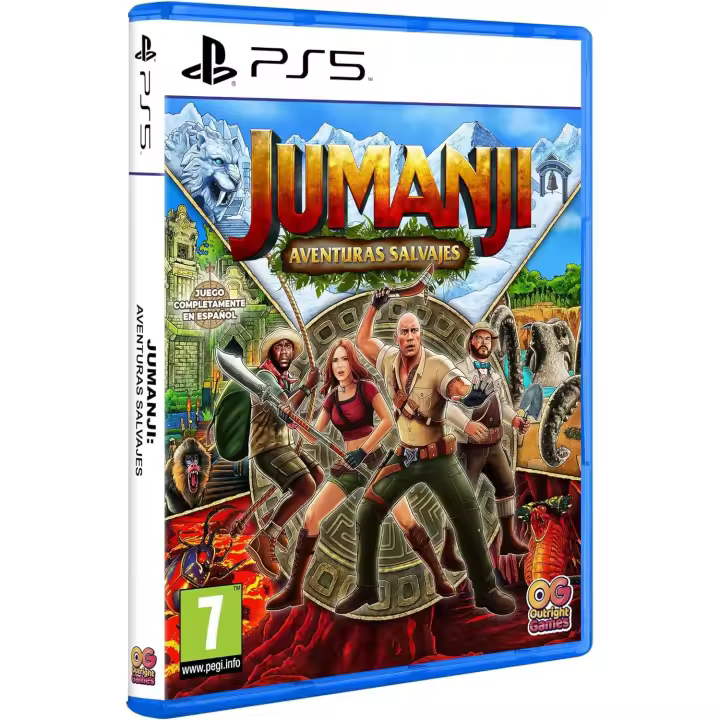 JUMANJI AVENTURAS SALVAJES PS5 PAL ESPAÑA NUEVO FISICO ESPAÑOL - Videotec - 1