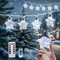 Lámpara Decorativa De Estrella Con 10 LEDs Para Ramadan Iluminación Faeirita USB Colgante Decoración De Navidad Y Año Nuevo - details 2