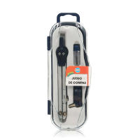 AYA MARKT ,Material Escolar , Caja de Almacenaje ,Compas Escolar de Precision , Incluye 1 Abrazadera Universal y 1 Estuche de Minas, Brazos de Metal para Mejorar la Rigidez - details 1