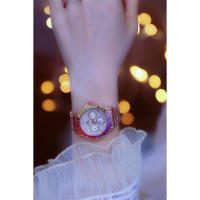 Relojes de mujer Relojes de cuarzo de lujo Reloj de pulsera creativo de moda impermeable - details 4