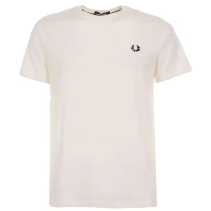 Camiseta de Manga Corta Fred Perry  para hombre en color blanco - 1