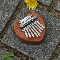 Mini Kalimba De Madera De 8 Teclas Calidad Superior Instrumento Musical Accesorio De Piano De Dedos Regalo Elegante - details 9