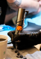 Kit De Máquina De Tatuaje Inalámbrica Con Motor Brushless Y Batería Recargable Diseño De Descompresión Pluma Rotativa De Aleación De Aluminio Para Tatuadores Profesionales - details 12