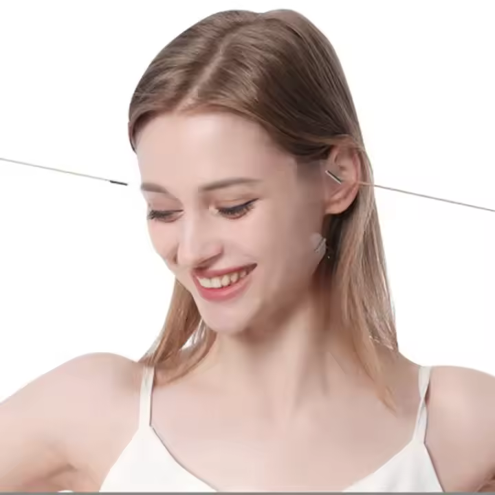 Set De 20 Parches Invisibles Para El Rostro Y Cuello Elevación Rápida V-Forma Eliminación De Arrugas Pecho Y Doble Mentón Maquillaje - 1