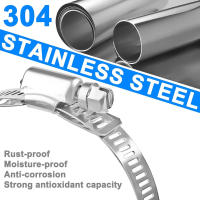 Tuerca De Tubo Ajustable Grande 9.8ft En Acero Inoxidable Con 6 Fuera De Juego Accesorios Para Automóviles Clavija Y Fuera De Juego - details 3