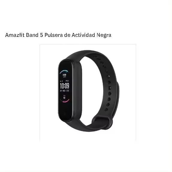 Amazfit Band 5 Pulsera de Actividad Negra - 1