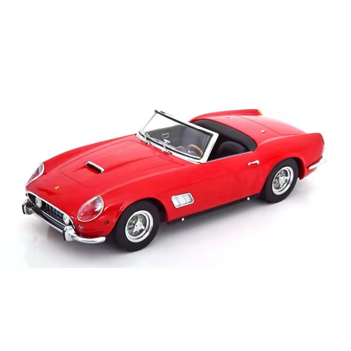 KK Escaleras 1/18 FERRARI 250 GT CALIFORNIA SPYDER EUROPA VERSIÓN ROJA 1960 - KKDC181046 - 1