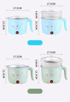 Olla Múltiple Eléctrica Mini Para 1-2 Personas Con Funda Inoxidable Y Sello Antideslizante Para Cocinar Y Hornear En Casa - details 10