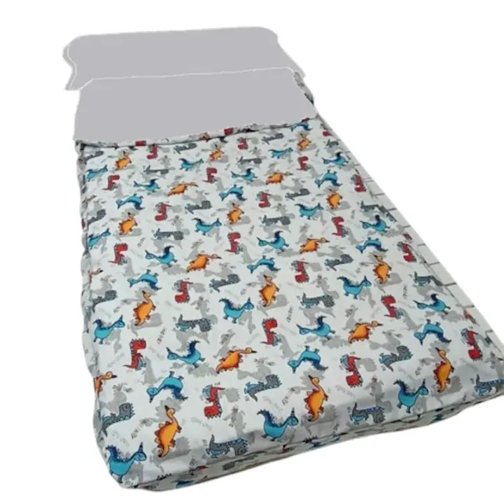 ROYAL Saco Nórdico Dinosaurios Infantil Con Cremallera y Fuelle Sin Relleno. Ideal para no destaparse al dormir, muy fácil de hacer la cama - 1