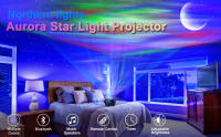 Lámpara De Noche Bluetooth Inteligente Proyector De Arcoíris Y Atardecer Para Decoración De Pared Hogar Y Café Luz De Ambiente De Mesa - details 0