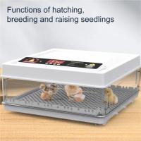 Miniincubadora de huevos 24/36 con cajón,  totalmente automática, inteligente, para el hogar,  Incubadora de huevos reposición de agua, incubadora de control de temperatura digital - details 1